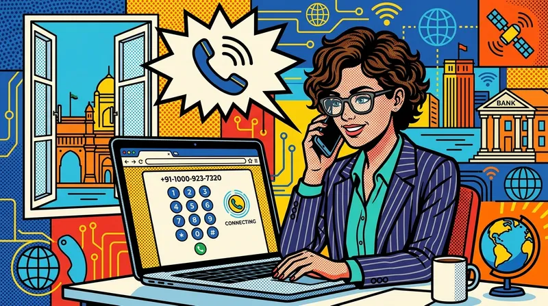 How to Call Indian Landlines from the USA Directly in Your Browser