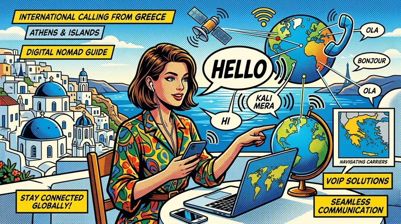 International Calling from Greece: Athens & Islands Digital Nomad Guide